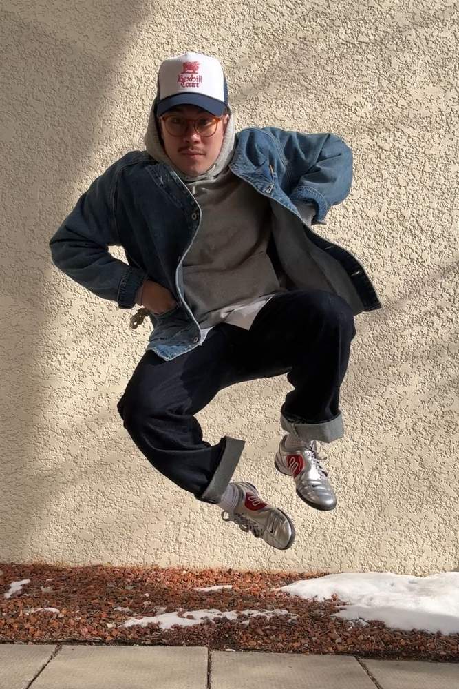 Jaayelm's fit featuring Levi's, J.W. Anderson, Nike, Kits Eyewear