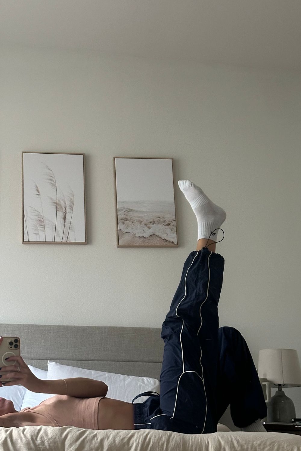 Post featuring Mid Crew Socks 3 Pack | White