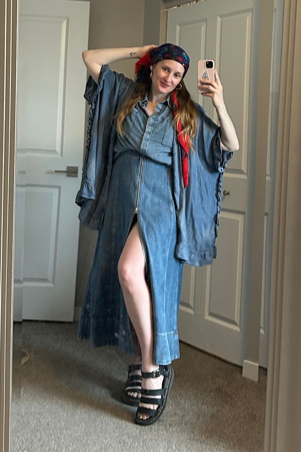 Post featuring Robbie Denim Jacket - Blue