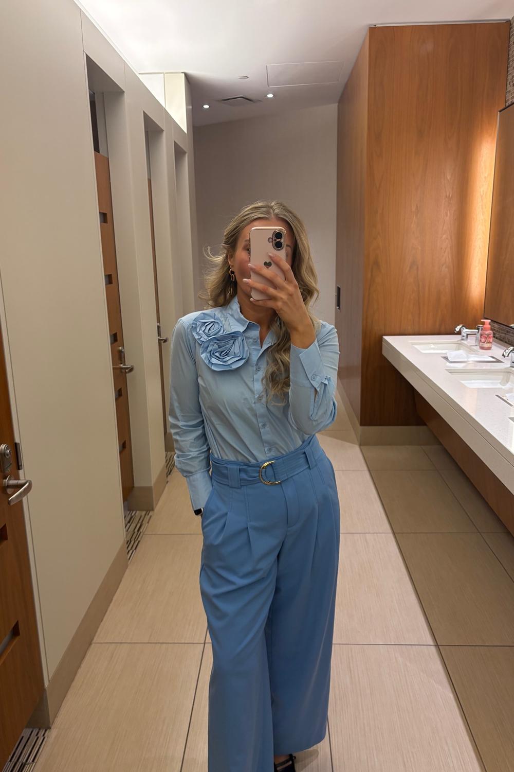 BusinessCasualOOTD's post featuring Loft, Ann Taylor. Feeling summer, cute, spring, businesscasual, chic, ootd, preppy, romantic, feminine, comfortable