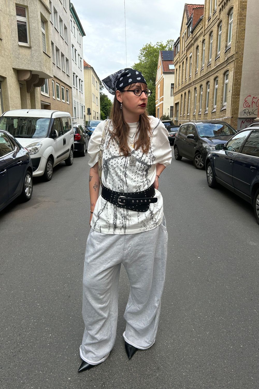 Post featuring Grey Marl Baggy Monster Joggers