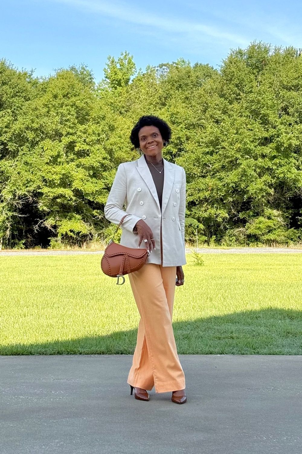 ToniTonyTone's post featuring Dior, DSW, Loft. Feeling businesscasual, chic, classic, cute, ootd, preppy, spring