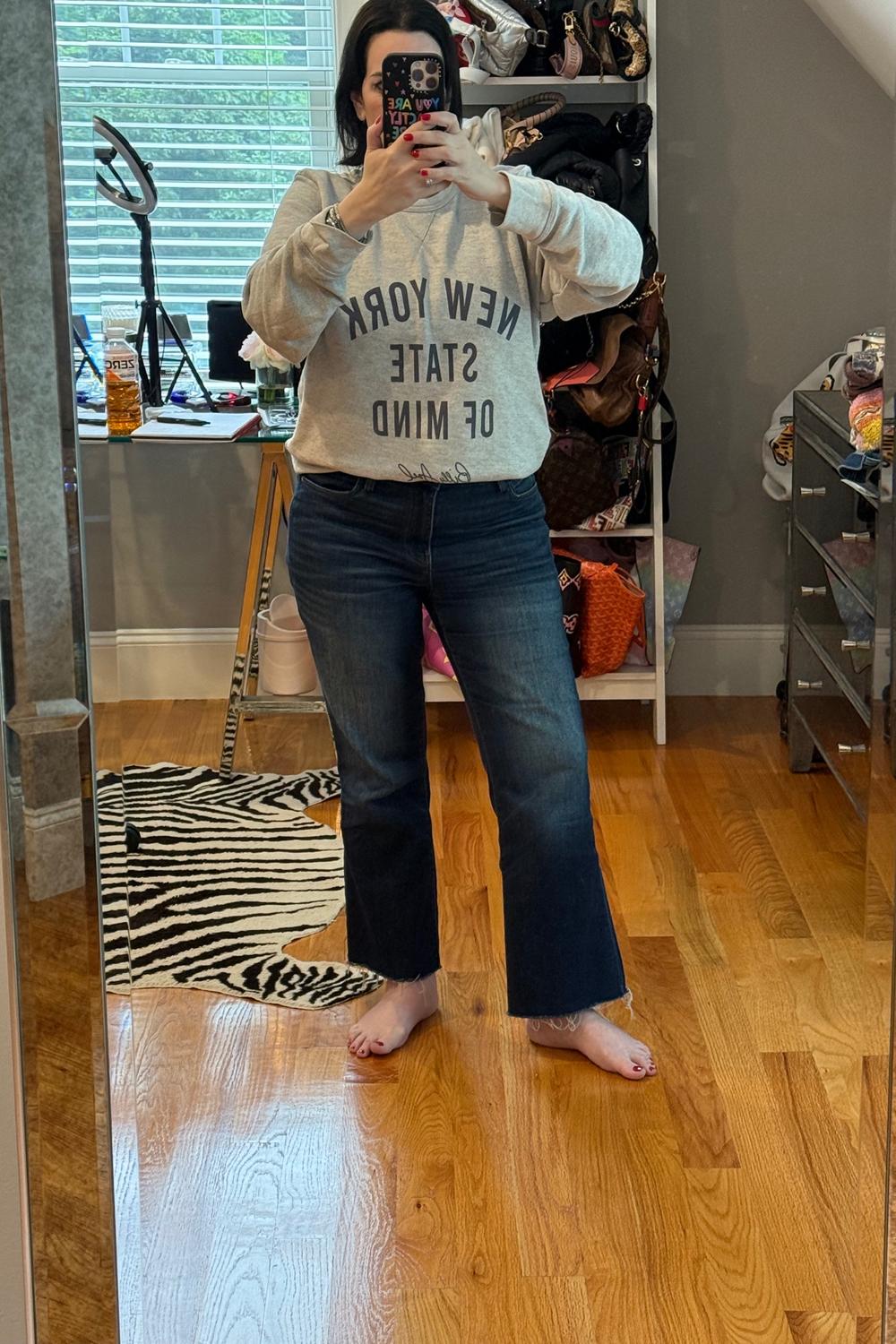 Post featuring Kelsey Mid Rise Ankle Flare