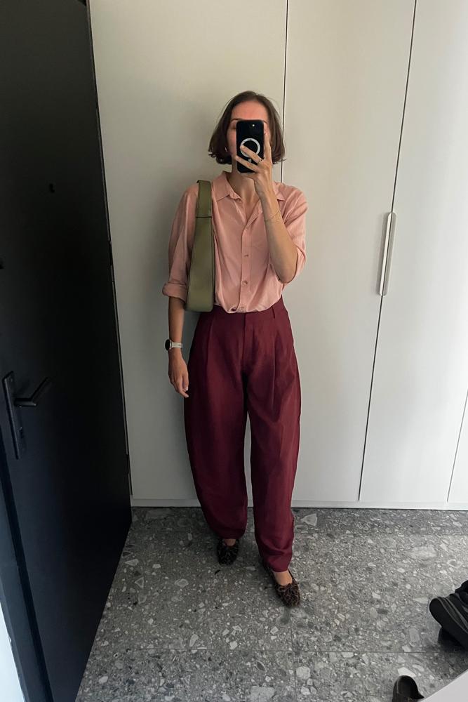 Natpyz's fit featuring Mango, Zalando