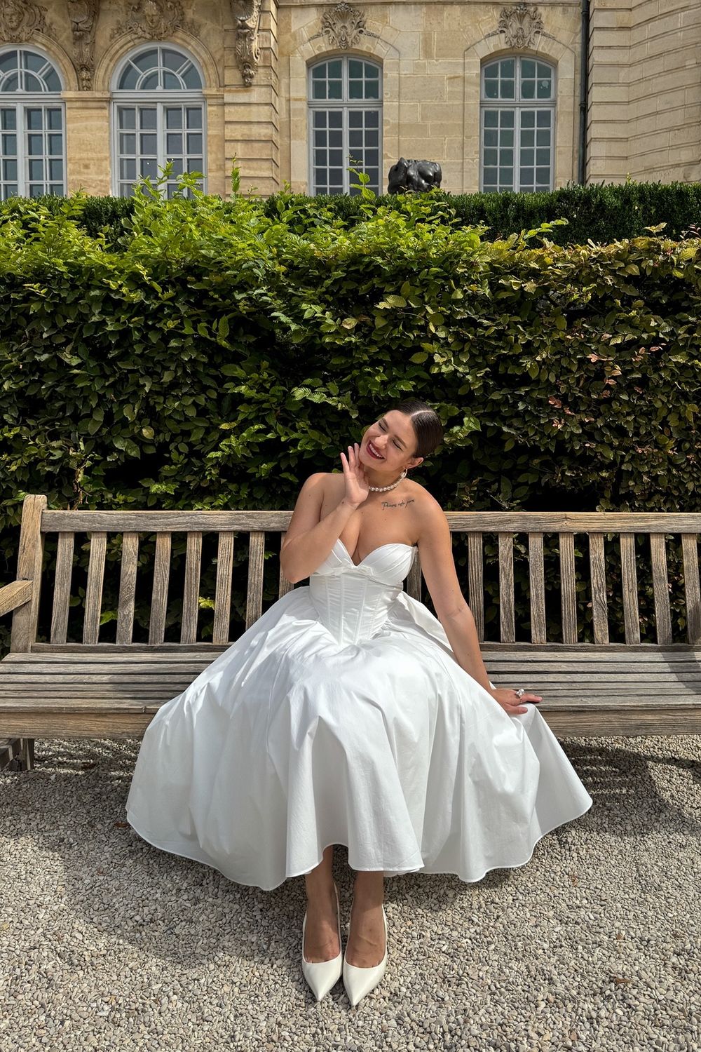 Post featuring Prim Midi Dress - Ivory