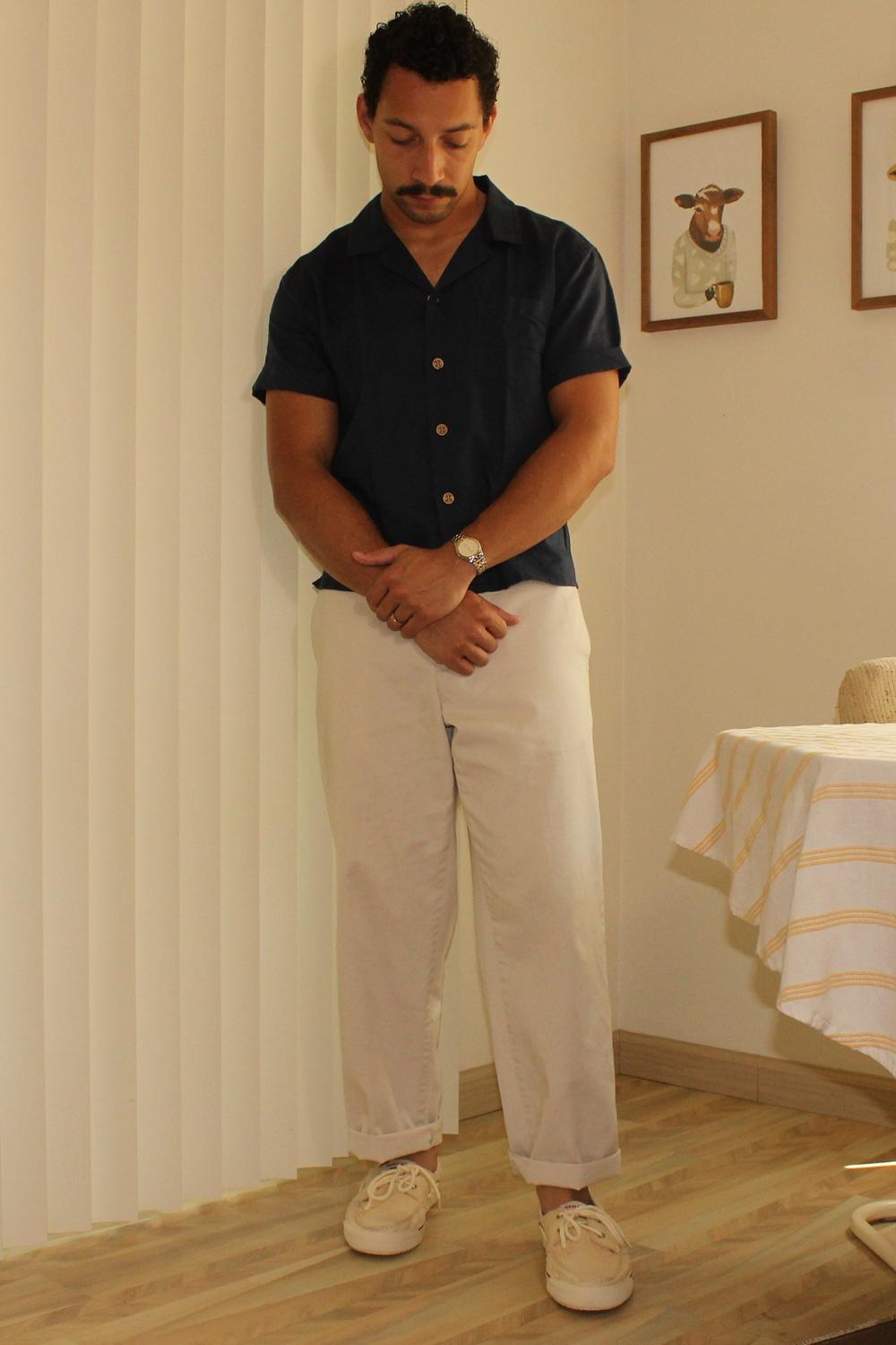 Post featuring The Pacific Shirt - Pacific Blue