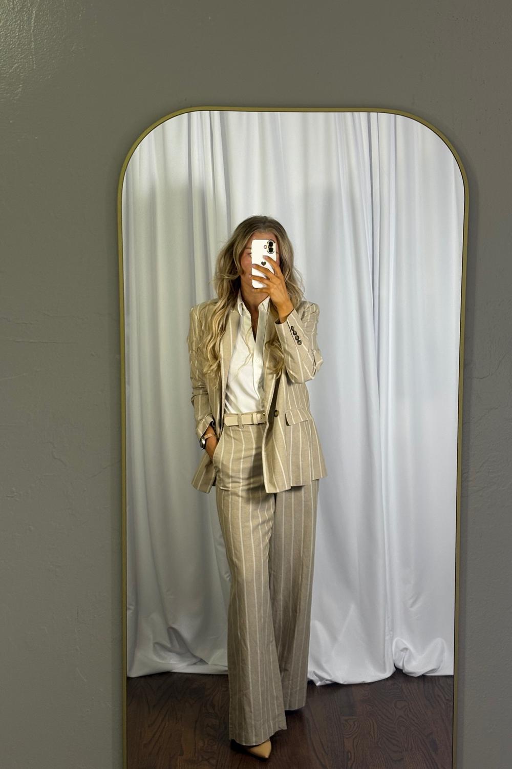 BusinessCasualOOTD's post featuring Ann Taylor, Amazon Basics. Feeling cute, spring, businesscasual, trendy, chic, ootd, classic, preppy, comfortable