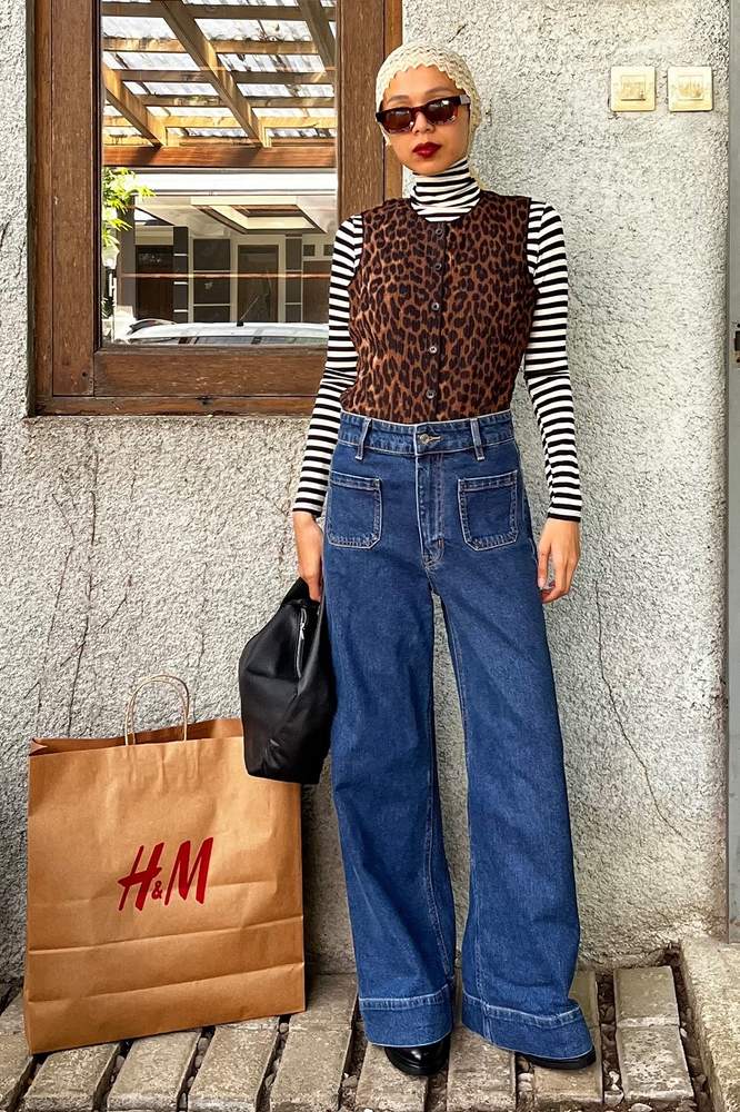 nadiaelok's fit featuring H&M | casual, chic, comfortable, cute, feminine, ootd, relaxed, streetwear, summer, trendy