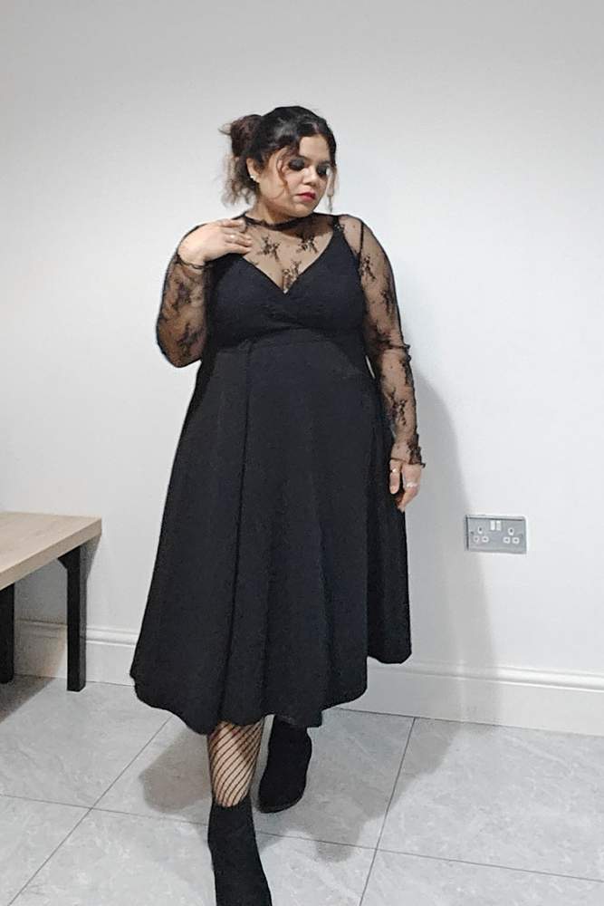 myysaamyysaa's fit featuring Cider, Amazon Basics, SHEIN, Primark, USA Pro | cute, dark, goth, gothic, grunge, romantic, softgoth, trendy