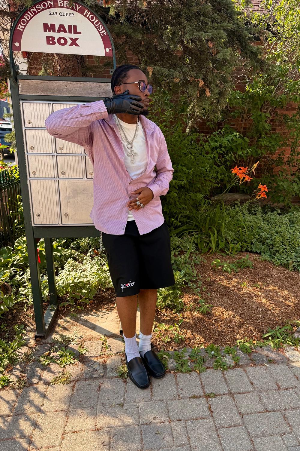 Osemega's post featuring Stacy Adams, SHEIN, George, Calvin Klein. Feeling streetwear, relaxed, summer, athletic, cute, fashion, fashioninspo, outfit, outfitinspo