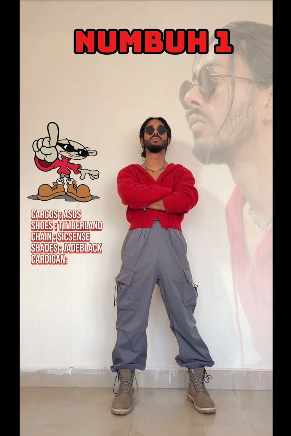 Post featuring River island cropped v neck cardigan in red