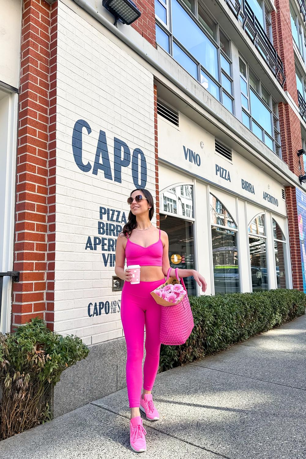 TessM's post featuring Lululemon, Reebok. Feeling streetwear, summer, athletic, spring, active, athleisure, comfortable