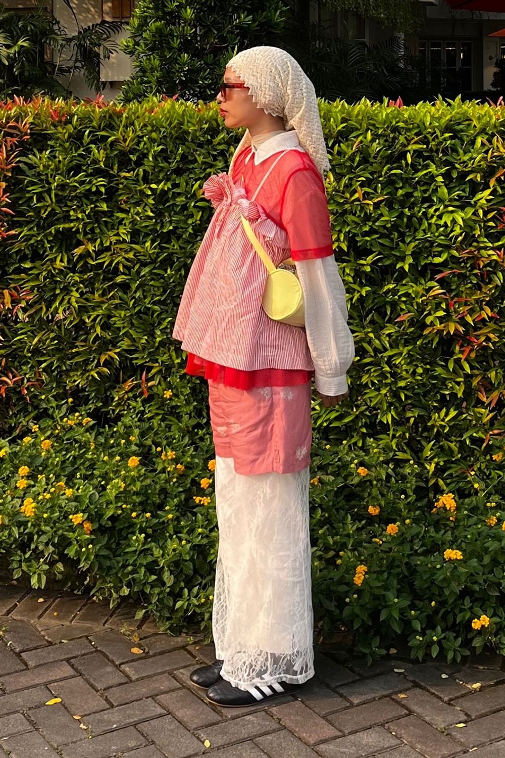 Post featuring Textured Long Sleeve Sheer Shirt