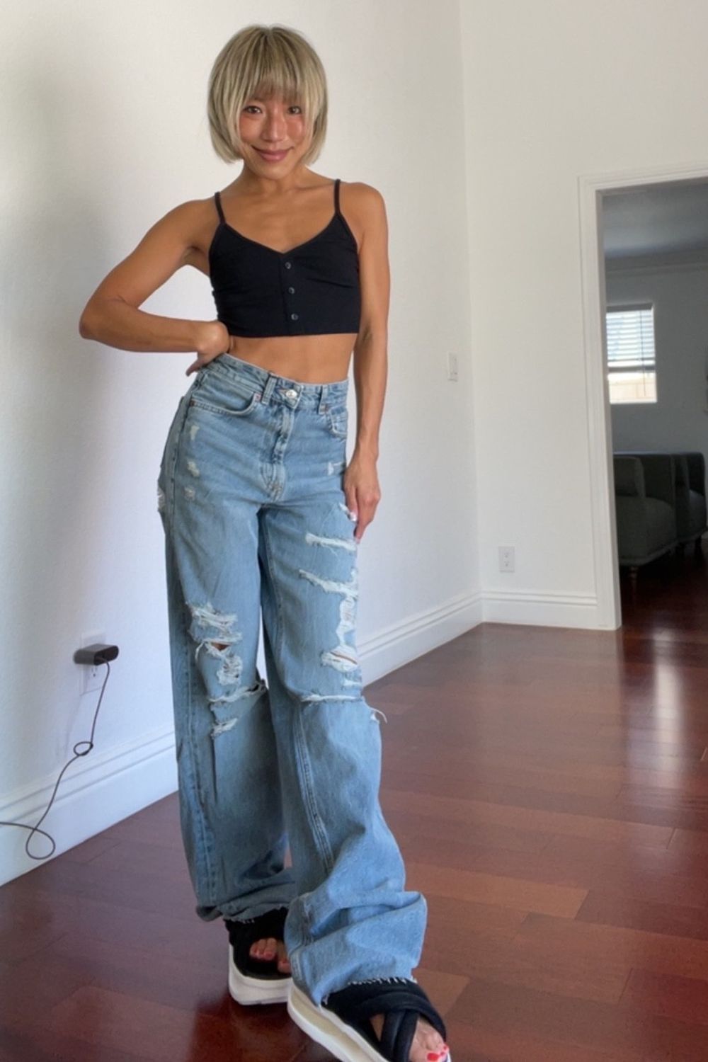 Rin0711's post featuring Zara, Alo Yoga, Nike. Feeling summer, beach, relaxed, cute, casual, trendy, ootd, active, comfortable