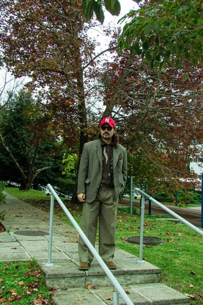 Lukepeder's fit featuring New Era, Aime Leon Dore