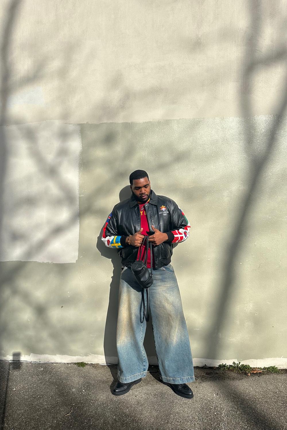 Jhenstyled's post featuring ASOS, Telfar. Feeling chic, menswear, ootd, streetwear, trendy
