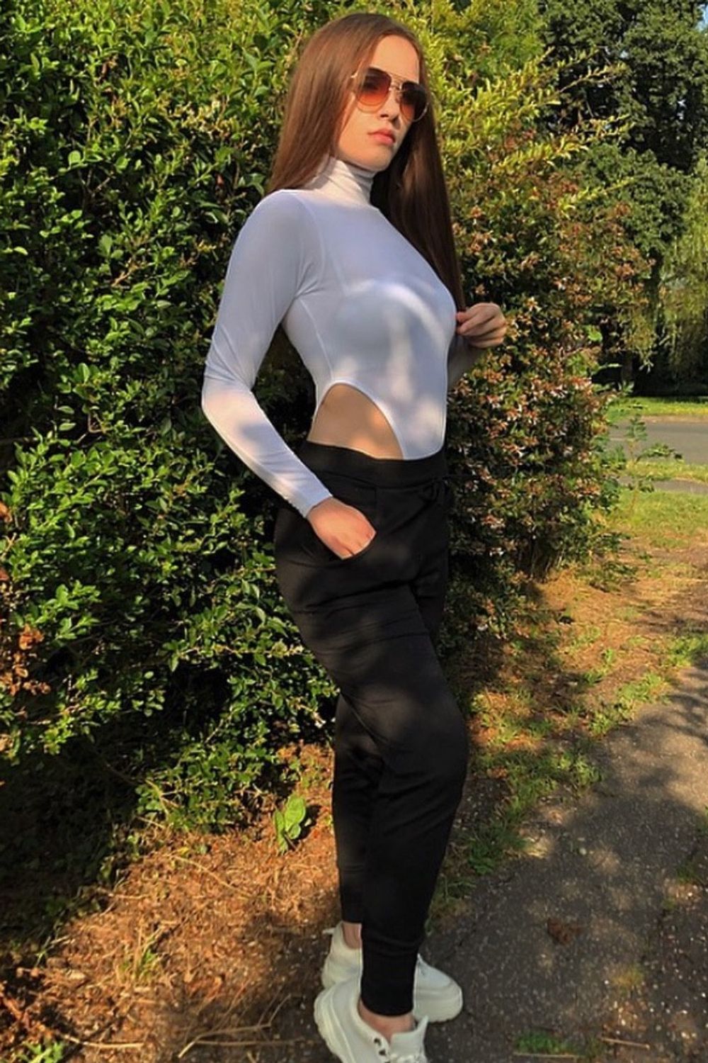 Post featuring Black Cuffed Cargo Trousers - Genesis