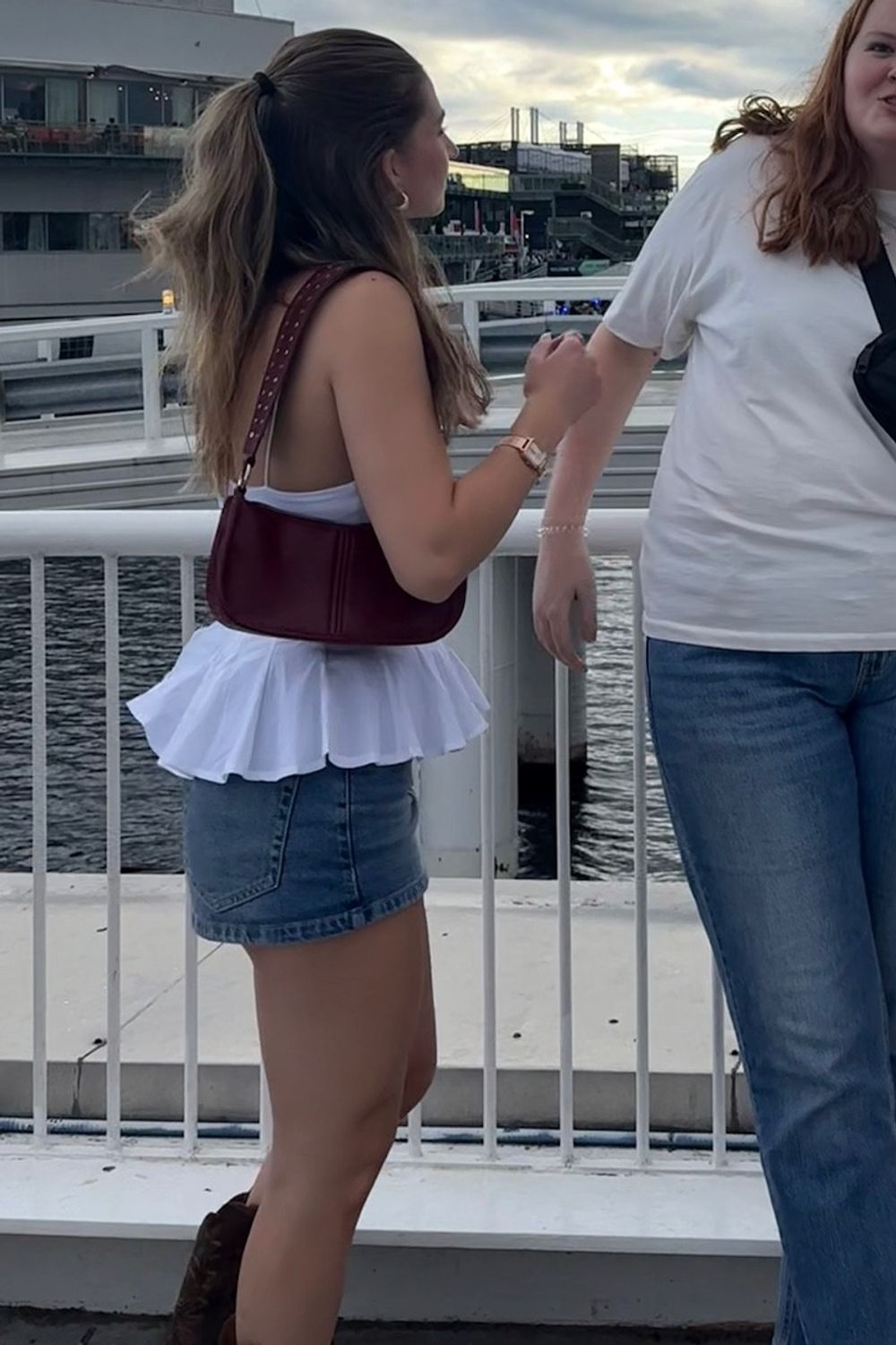 Post featuring Denim Mini Skirt