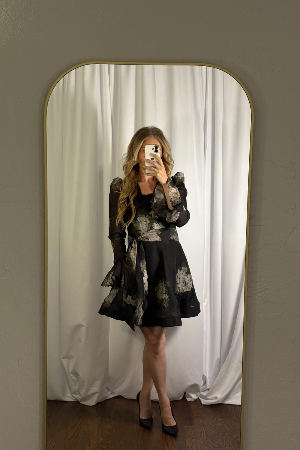 BusinessCasualOOTD's post featuring Zimmermann, Yves Saint Laurent. Feeling cute, spring, chic, trendy, ootd, feminine, romantic