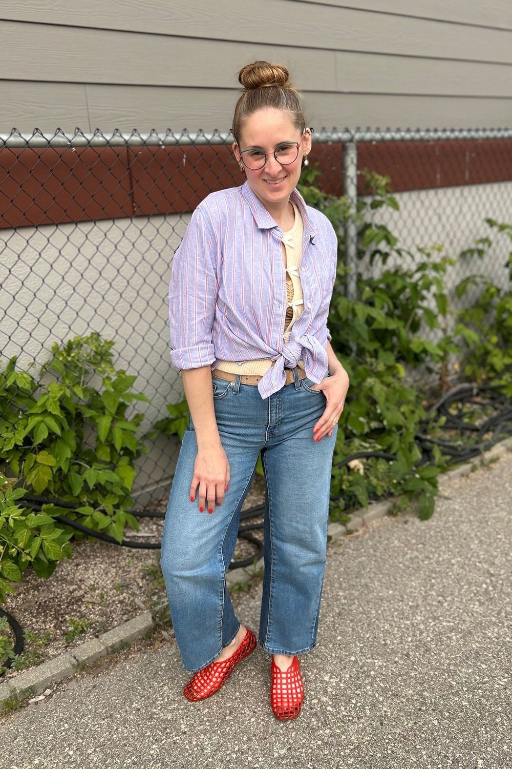 Post featuring Vegan Calf-Hair Belt