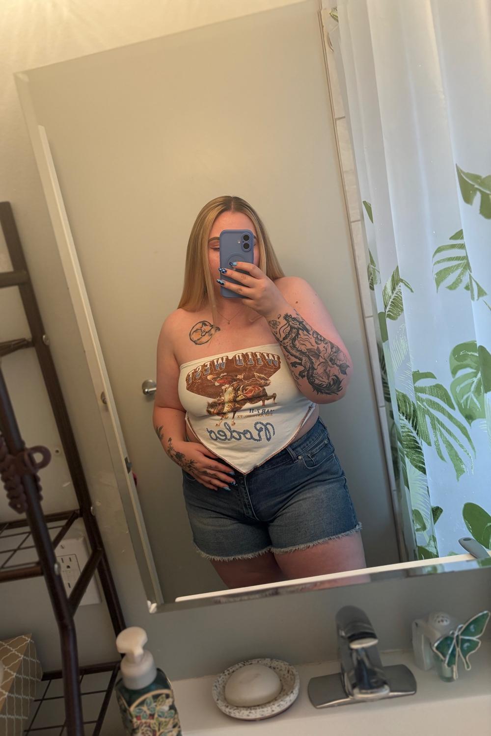 Post featuring Celebrity Pink Getaway Wash Short with Frayed Turned Up Cuff