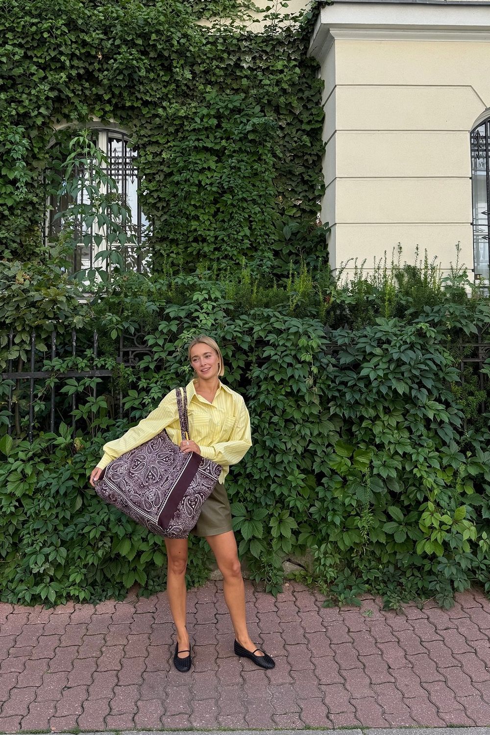 Post featuring Torba Shopper Capri Bordowy