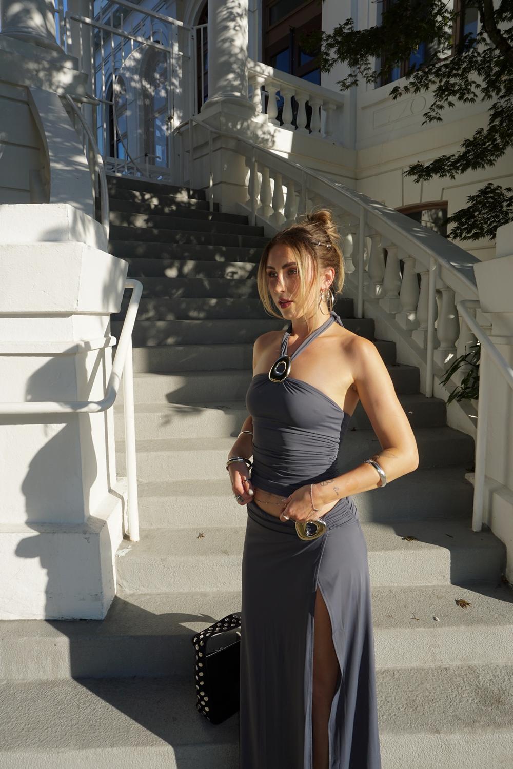 Post featuring RUNAWAY THE LABEL Indiana Keyhole Halter Top