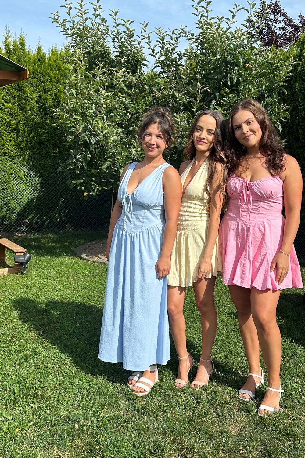 Post featuring Ayla Halter Smocked Romper Dress