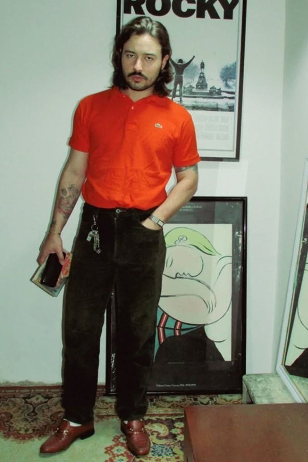 Post featuring Corduroy Stovepipe Pant