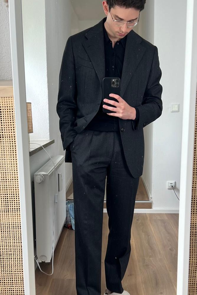 justafit's fit featuring Suit Supply, John Smedley | 618f2cd8c3f07a1e8511af2d, 6095717a596591b9765dae8b, 63d9abf64a2050410ad46632, 6226997d7299c01824b8f717