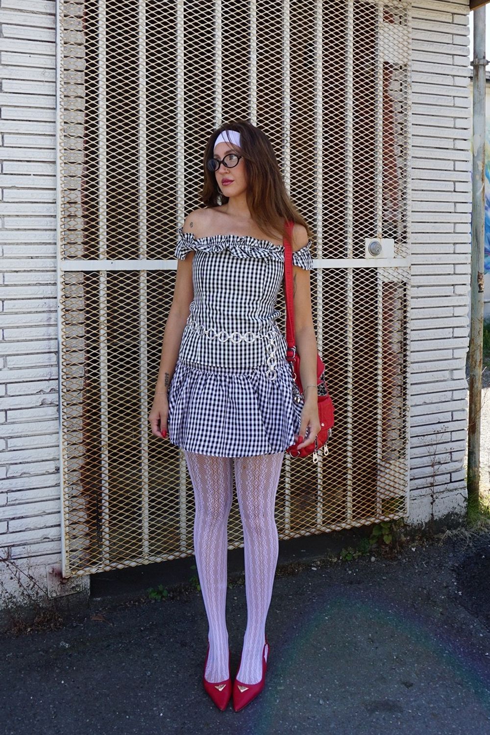 Post featuring Bellamy Mini Skirt - Black Gingham