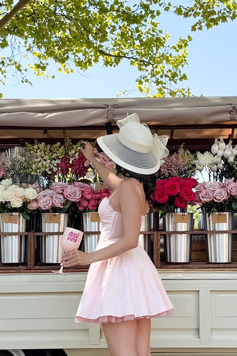TessM's post featuring JJs House, Ipinkustore. Feeling summer, spring, chic, ootd, party, classic, romantic, feminine