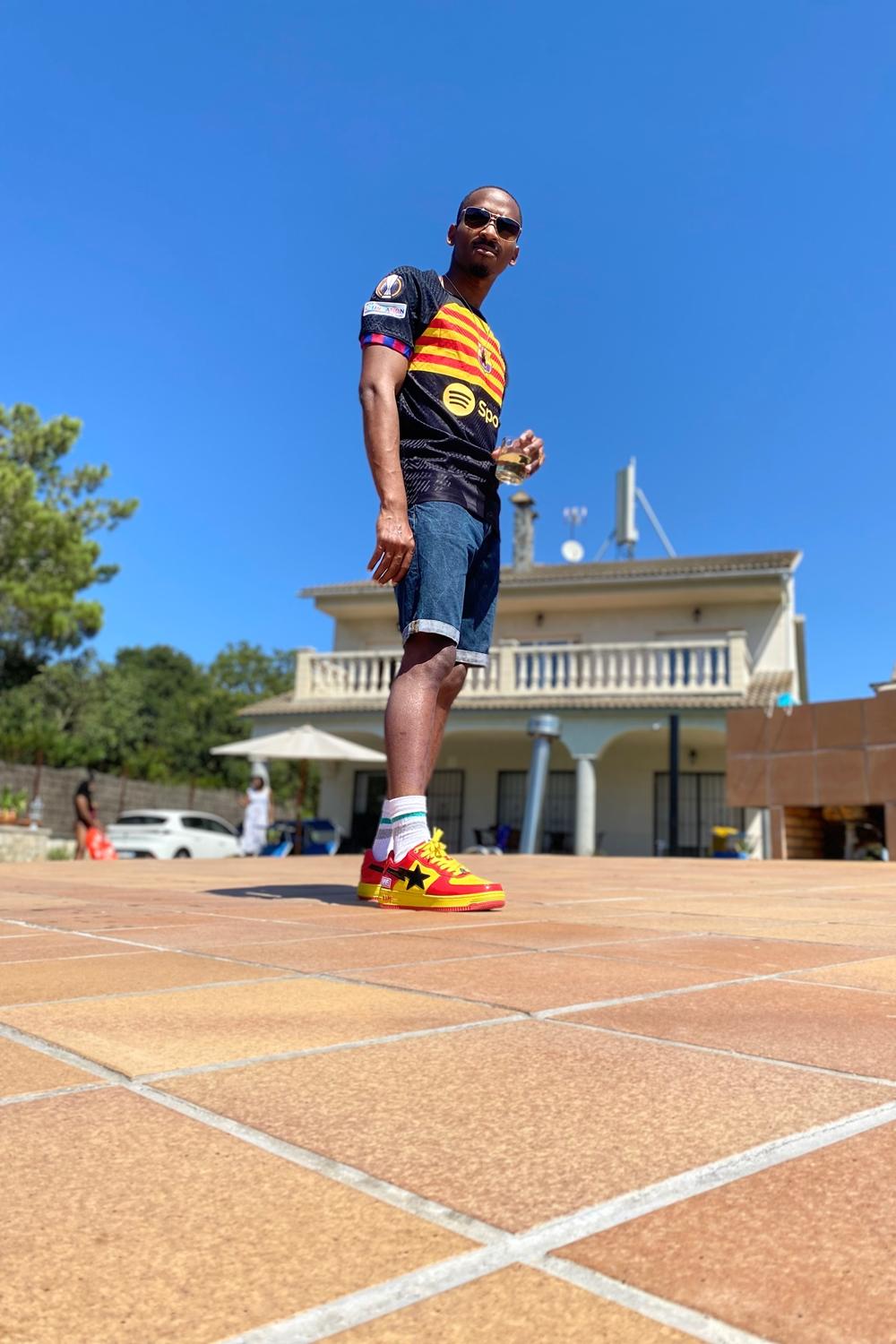 Masterclass's post featuring Bape, Nike, H&M. Feeling summer, spring, chic, party, comfortable
