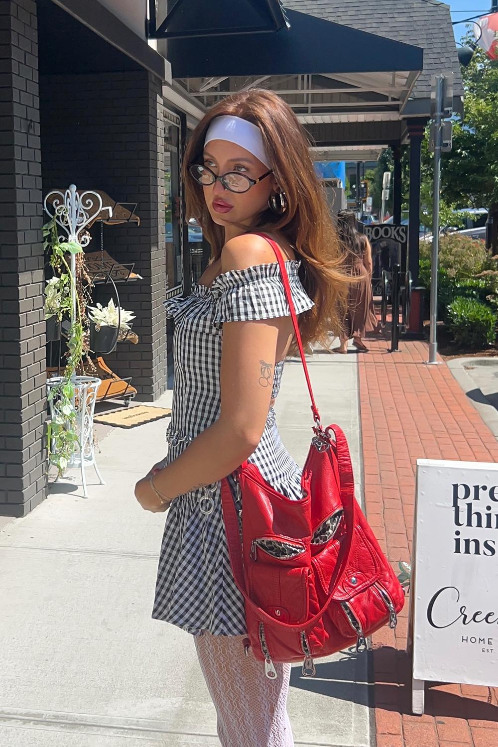 Post featuring Bellamy Mini Skirt - Black Gingham