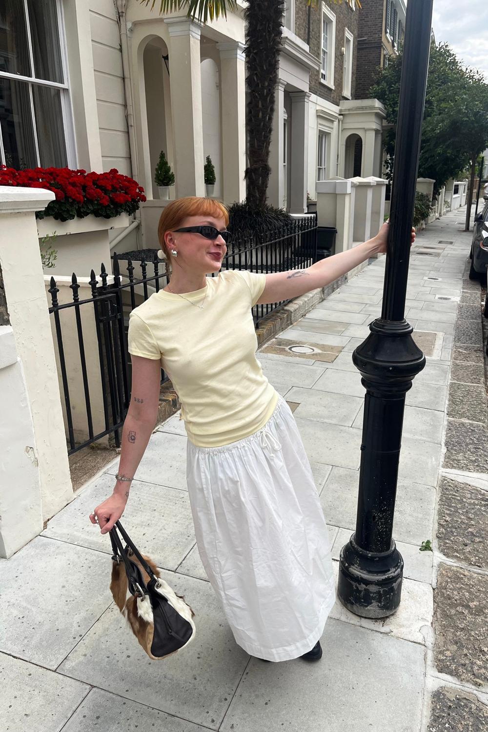 Post featuring Topshop everyday tee in buttermilk