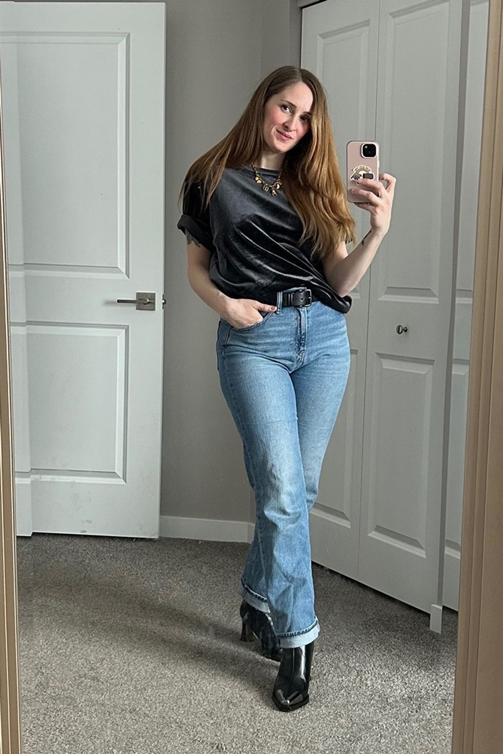 Post featuring High Rise ’90s Straight Jeans