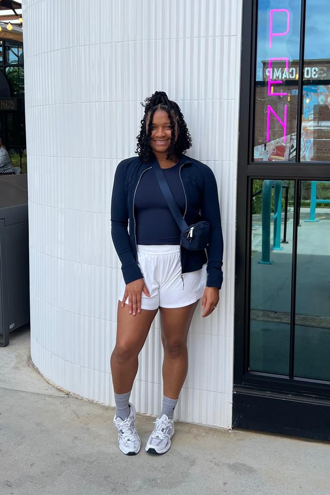 Triceyy's fit featuring New Balance, Lululemon
