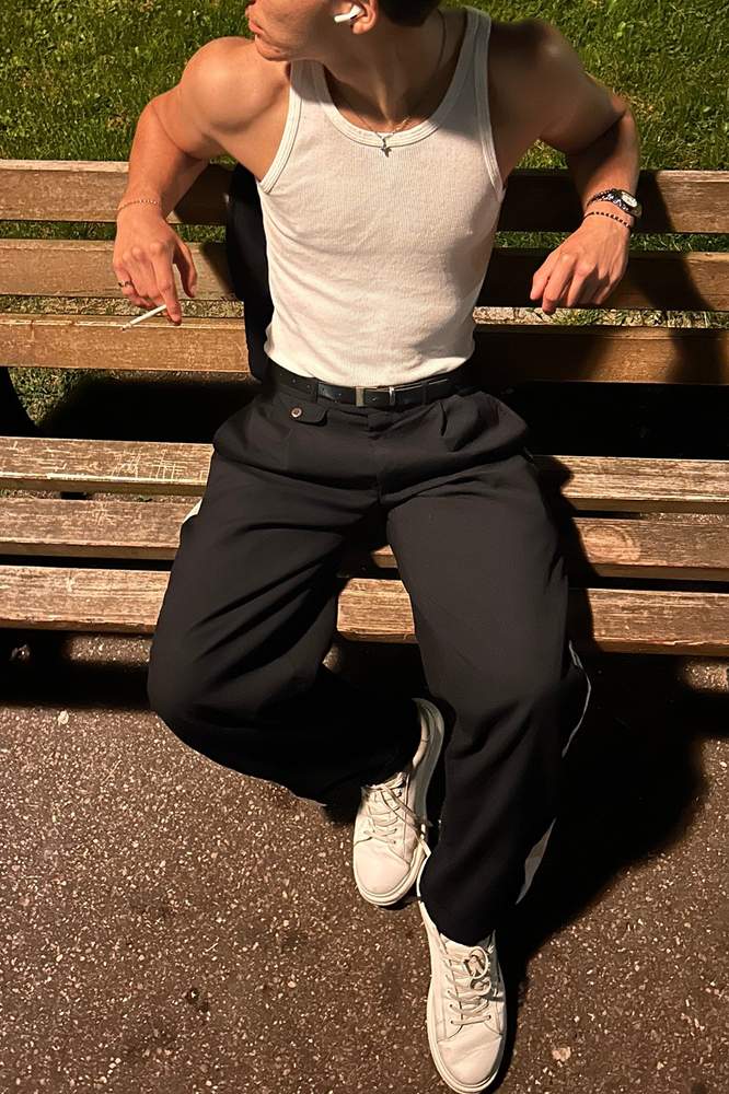 al3xp10's fit featuring Bershka, Karl Lagerfeld, H&M, Patek Philippe