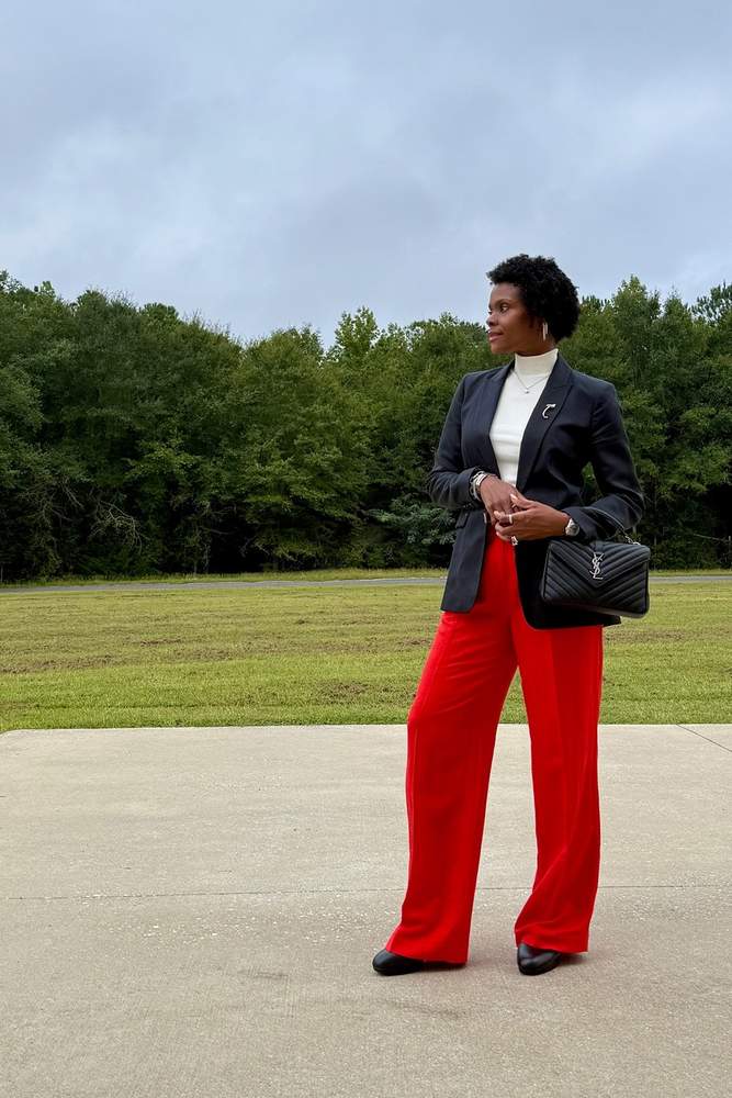 ToniTonyTone's fit featuring Loft, Yves Saint Laurent, DSW | [object Object], [object Object], [object Object], [object Object]