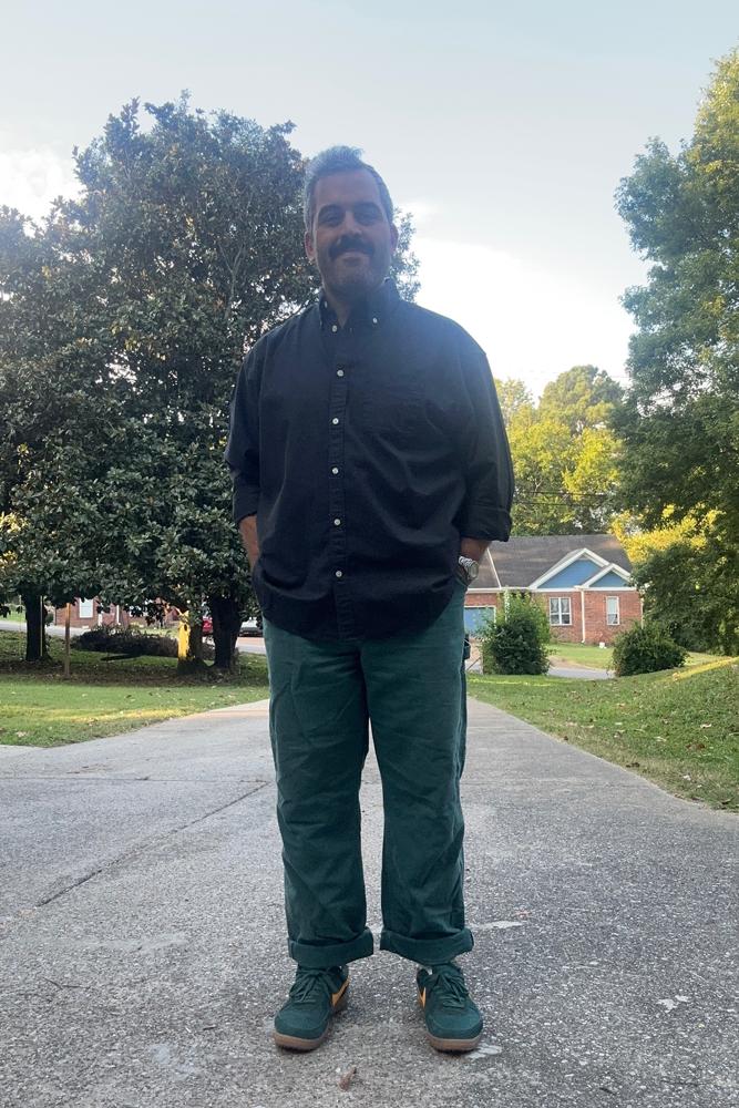 whatdadwears's fit featuring Carhartt WIP, Nike, GAP, Mejuri | 6058c05ca89de8060b148389, 608792b28296ac83a0251352, 6058c275a89de8060b148395
