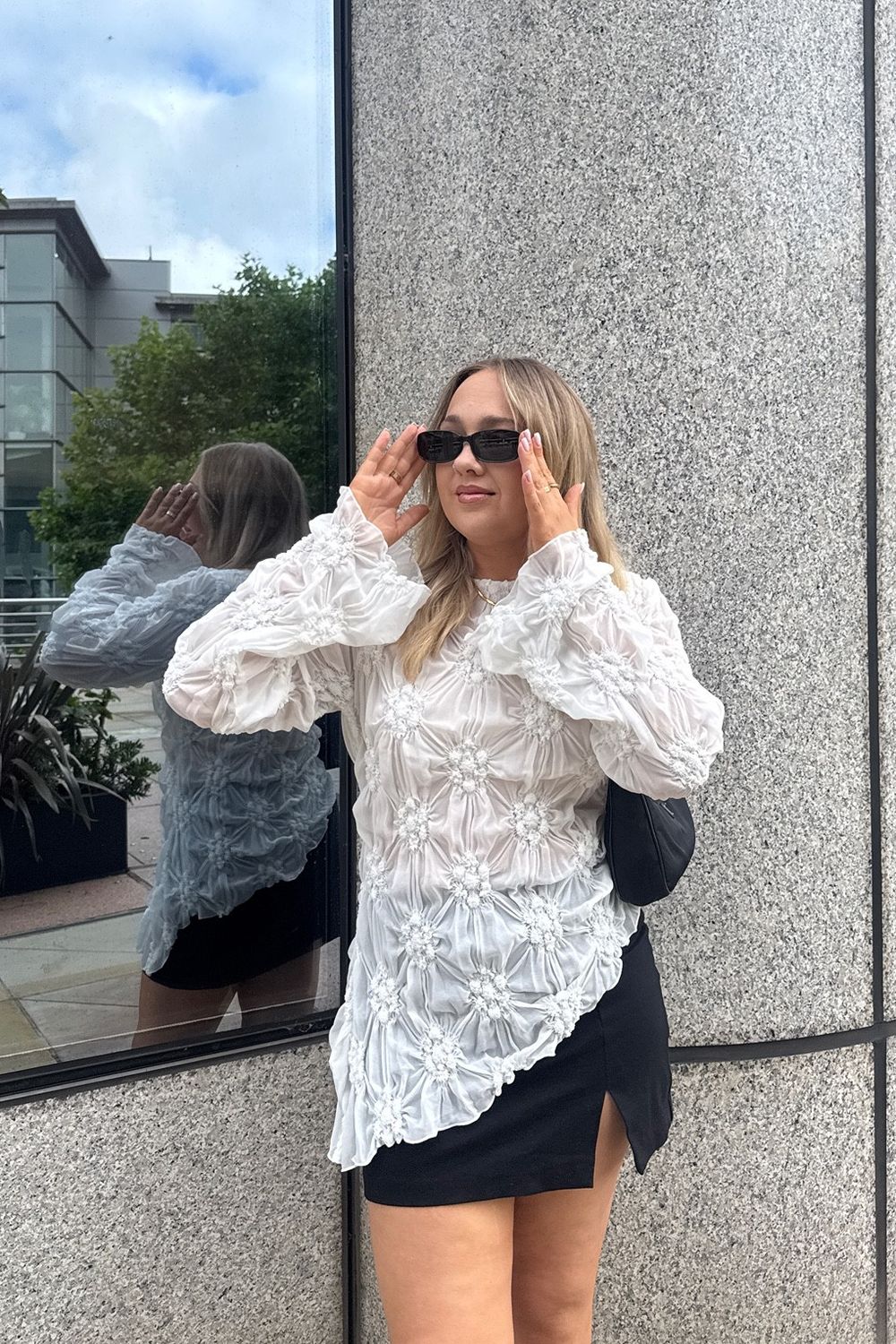 Beckahake's post featuring Peppermayo, Quay Australia, Prada. Feeling streetwear, summer, relaxed, cute