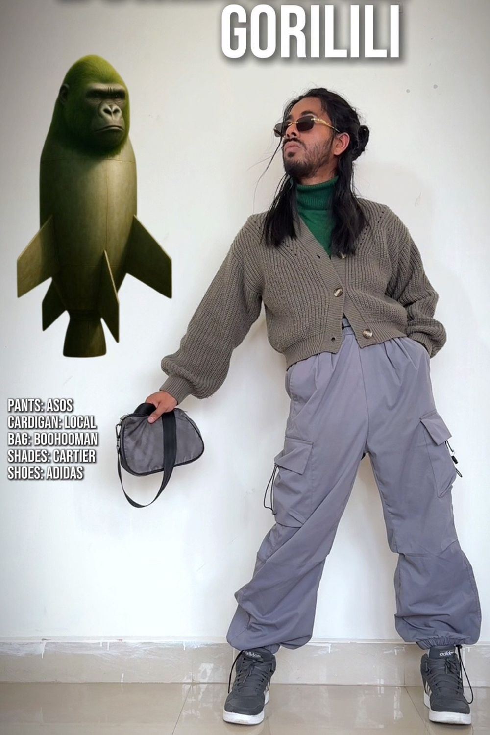 Post featuring Carhartt WIP jet cargo pants in grey