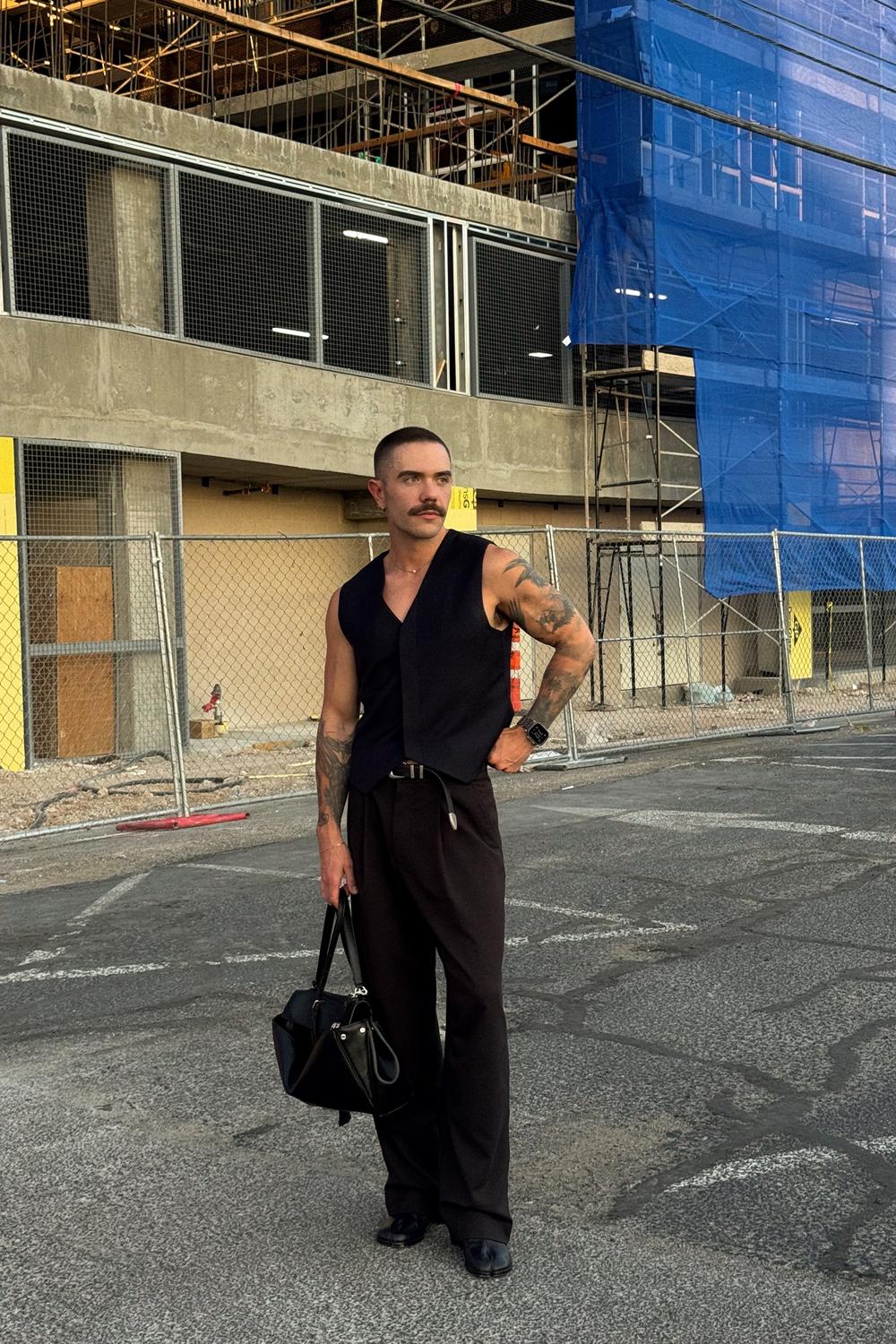 Post featuring Wilshire Western Leather Belt  |  Black