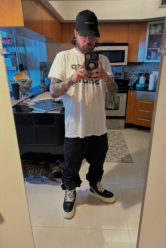 Chillz305's fit featuring Balenciaga, Chrome Hearts, Rick Owens | [object Object], [object Object], [object Object]