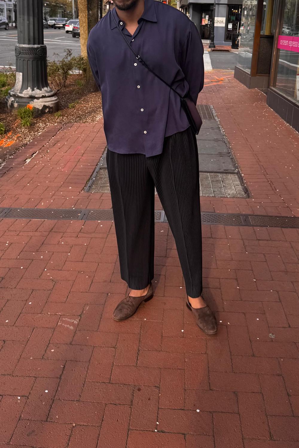 Post featuring Drape Shirt - Navy