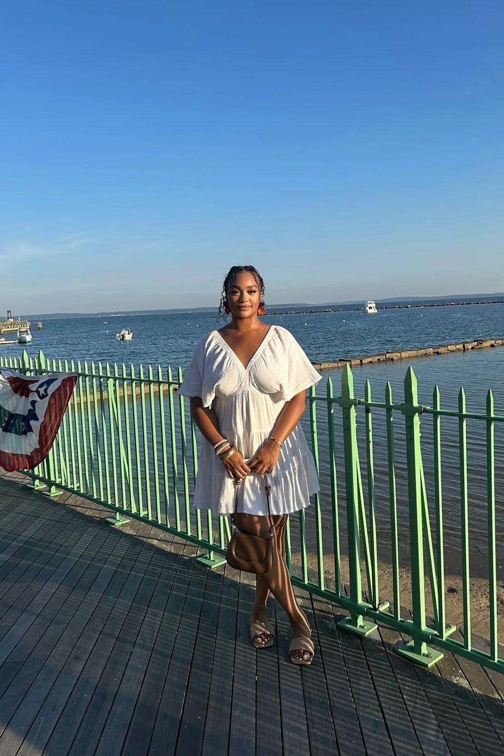 Post featuring Faux-Leather Woven Slide Sandals