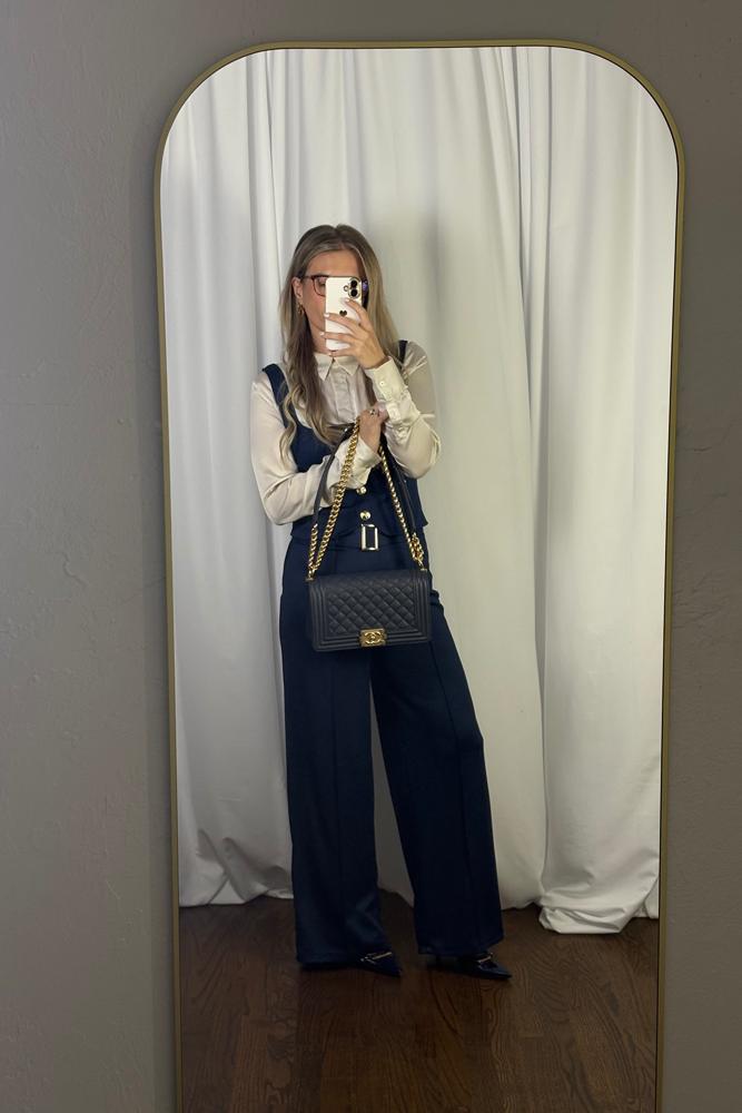 BusinessCasualOOTD's fit featuring Zara, Jimmy Choo