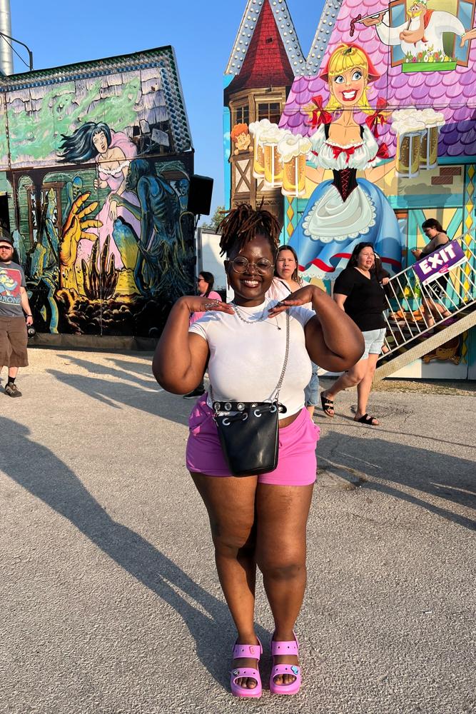 Ore's fit featuring H&M, Giant Tiger, Crocs | casual, comfortable, cute, relaxed, summer