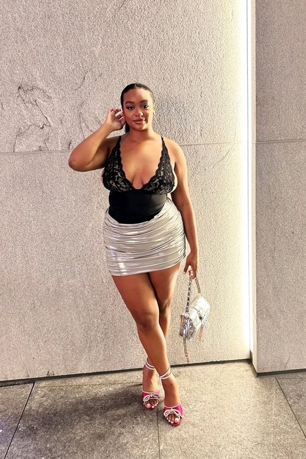 Post featuring Dreams And Delights PU Bustier Black