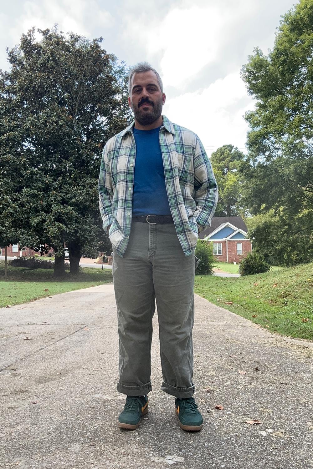 Post featuring Men's Utility Work Pant - Loose Fit - Washed Duck